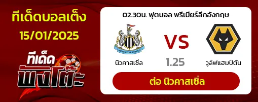 นิวคาสเซิ่ล vs วูล์ฟส์