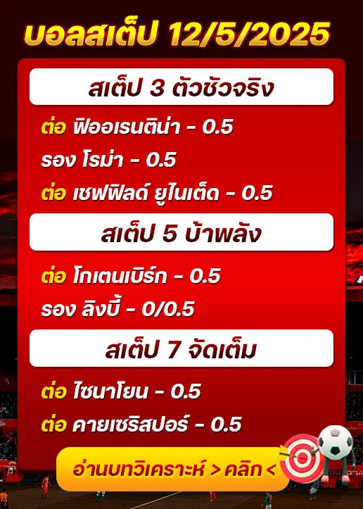 สถิติ12/05/2025