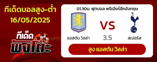 แอสตัน วิลล่า vs สเปอร์ส