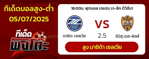 มาชิดะ เซลเวีย vs ชิมิสุ เอส-พัลส์