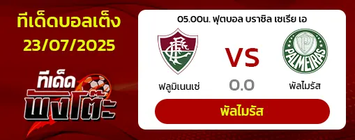 ฟลูมิเนนเซ่ vs พัลไมรัส