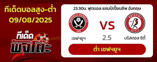 เชฟฯยูฯ vs บริสตอล ซิตี้