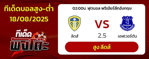 ลีดส์ vs เอฟเวอร์ตัน