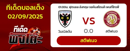 วิมเบิลดัน vs สตีฟเนจ