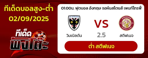 วิมเบิลดัน vs สตีฟเนจ