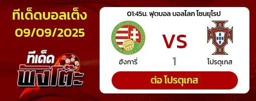 ฮังการี vs โปรตุเกส