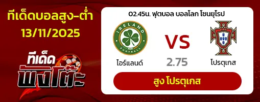 ไอร์แลนด์ vs โปรตุเกส