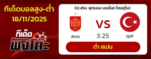 สเปน vs ตุรกี