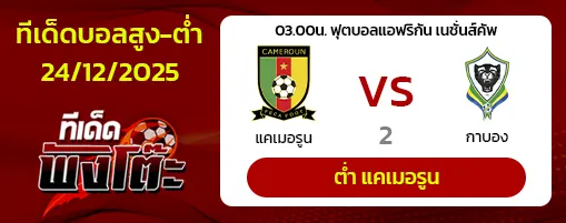 แคเมอรูน vs กาบอง