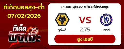 วูล์ฟส์ vs เชลซี