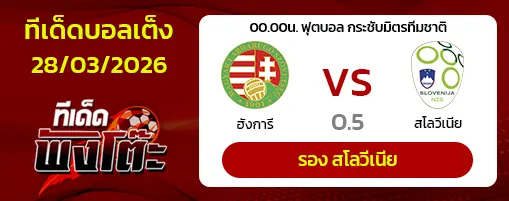 ฮังการี vs สโลวีเนีย